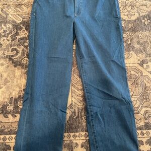 Express Women’s Mom Jeans – Super High Rise – Blue Denim – Size 14